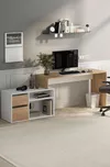 купить Офисный стол Bofigo 20-03-41 Sapphire Oak/White в Кишинёве 