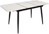 купить Комплект стол и стулья Evelin di Costacurta cтол DT-532R B + 4 стула YTC-055B Bluvel-14 (Dark grey) в Кишинёве 