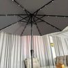 cumpără Umbrelă de gradină Hydro S 0431111 cu iluminare, pe picior, Antracit în Chișinău 
