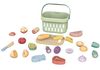 купить Игрушечная кухня и посуда Tooky Toy TJ537N Set din lemn Taiere: Legume si Fructe, 60673 в Кишинёве 