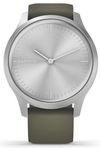 cumpără Fitness-tracker Garmin vivomove Style, S/E EU, Silver, Moss, Silicone în Chișinău 
