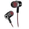Earphones SVEN E-108  Black/Red, 3pin 3.5mm mini-jack 