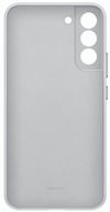 купить Чехол для смартфона Samsung EF-VS906 Leather Cover Light Gray в Кишинёве 