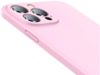 купить Чехол для смартфона Baseus Liquid Silica Gel Protective iPhone 13 Pro, Pink в Кишинёве 