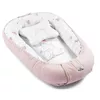 cumpără Cocon pentru bebelusi PernaMea Babynest Premium Iepuras Roz (PM.101552/4) în Chișinău 