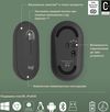 купить Клавиатура + Мышь Logitech Pebble 2 Combo for Mac Graphite в Кишинёве 