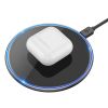 Беспроводная зарядка Hoco CW6 Pro 15W wireless fast charger [Black]