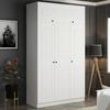 cumpără Dulap Trendy Minar 3 Mebran Kapak 2 235-Alb, 135x235x52cm în Chișinău 