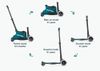 купить Самокат SmarTrike 2401305 Xtend Scooter Ride-on, Teal (1-12ani) в Кишинёве 