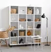 купить Офисный стеллаж Fabrik Home Albert белый ясень в Кишинёве 