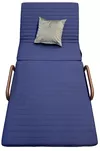 купить Раскладушка Waltz VOR82515 Pat pliabil cu saltea L80 Albastru Marin в Кишинёве 