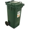 купить Урна для мусора Hydro S Tomberon cu roti si capac 120 L Verde 8001196 в Кишинёве 
