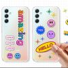 Original Sam. Clear Case Galaxy A34, Transparent 
