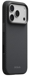 cumpără Husă pentru smartphone Pitaka Summa iPhone 18 Pro Max (Black Grey), KI1801SPM în Chișinău 