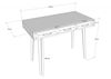 cumpără Masă de birou Trendy Milano, 105x79x55cm (GTR001059) în Chișinău 