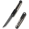 купить Нож походный Civivi C23015-DS1 KwaiQ, lamă Damascus, G10, liner lock в Кишинёве 