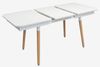 cumpără Set masă și scaune Evelin di Costacurta стол DT-432-1R Wo + 4 стула QT-284Wo Light beige în Chișinău 