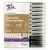 cumpără Set de creație Mont Marte MMPM0070 Set linere grafice, 12 buc, 0.05-3.5mm în Chișinău 