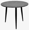 купить Комплект стол и стулья Evelin di Costacurta cтол DT-404-6B + 3 стула YTC-080B Bluvel-14 (Dark grey) в Кишинёве 