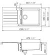 купить Мойка кухонная Schock Cristalite Primus D- 100L в Кишинёве 