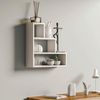 купить Полка декоративная Trendy Piramit-Alb 62x62x18cm (GTR005409) в Кишинёве 