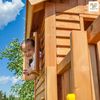купить Детская площадка Fungoo Maxi Set PLAY BOX (My_Side Fortress Toybox Rainbow Move+) teak painted в Кишинёве 