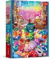 купить Пазл Trefl 37499 Puzzle 2x500. Cosmos si cristale в Кишинёве 