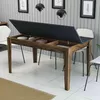 купить Модульная мебель Trendy Milan-521, орех, антрацит (комплект мебели для столовой) (GTR001293) в Кишинёве 
