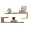 cumpără Raft decorativ Hanah Home Eldo Sapphire Oak (комплект навесных полок) în Chișinău 