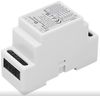 cumpără Întrerupător electric Gledopto GL-C-011P ZigBee Pro Din-rail 5in1 LED strip controller în Chișinău 
