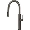 купить Смеситель кухонный Gessi 60822-707 Gessi 316 Black Metal Brushed PVD в Кишинёве 