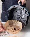 cumpără Accesoriu pentru friteuză BERNULINA Hirtie pentru air fryer 20 D (100 buc) în Chișinău 