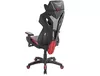 купить Игровое кресло Lumi Gaming Chair Back Breathable Mech with Headrest CH06-8, Black/Red, Height Adjustable Armrest, 350mm Nylon Base, 60mm Nylon Caster, 100mm Class 3 Gas Lift, Weight Capacity 150 Kg в Кишинёве 