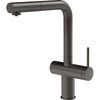 cumpără Bateria bucătărie Gessi 60572-707 Inedito Black Metal Brushed PVD în Chișinău 