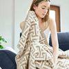 cumpără Textile de casă Ibena 2336/300 Jacquard Decke Cambridge Beige în Chișinău 