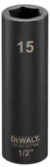 cumpără Set de tubulare, bite, duze DeWalt Cap hexagonal impact DT7549 ( Lumgi) 15mm 1/2 în Chișinău 
