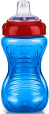 cumpără Cană cu pai Nuby ID9648/NV0406014 Поильник-непроливайка с мягким носиком (9м+) 300 мл. în Chișinău 