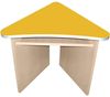 cumpără Set de mobilier pentru copii Tisam Лепесток с ДСП 600х550х580мм (4654) în Chișinău 