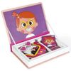 купить Настольная игра Janod J02717 Magnetic book Funny faces of girls 55pcs в Кишинёве 