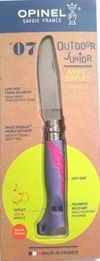 купить Нож походный Opinel Outdoor Junior Mauve Fuchsia Nr. 7 в Кишинёве 