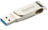 купить Флеш память USB Hama 182491 C-Rotate Pro USB Stick, USB-C 3.1/3.0, 128GB, 100MB/s, silver в Кишинёве 