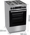cumpără Aragaz Gorenje GKS5C70HXF în Chișinău 