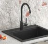 купить Смеситель кухонный Helika-AquaSanita 5523JG-700 SABIA GRACE Chrome+Glossy White в Кишинёве 