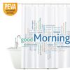 купить ШТОРА ДЛЯ ВАННЫ GOOD MORNING PEVA 180Х180 СМ 18174 в Кишинёве 