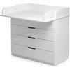 купить Комод-пеленатор PernaMea HappyBaby Standart 800x920 MDF alb в Кишинёве 