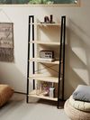 купить Офисный стеллаж Deco Azalia 5 nivele 64x34x164H Oak/Black в Кишинёве 