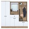cumpără Mobilă pentru antreu Trendy P6-M3-2490, 179x182x35cm (GTR001425) în Chișinău 
