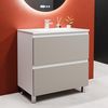 cumpără Dulap pentru lavoar Bayro Wings под столешницу/умывальник Allegro 1000 light grey, напольный în Chișinău 