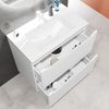 cumpără Dulap pentru lavoar Bayro Bergamo под столешницу / под умывальник Allegro 800 белый мат în Chișinău 