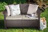 cumpără Mobilier pentru grădină Keter Corfu II Love Seat Brown/Oat (258946) în Chișinău 